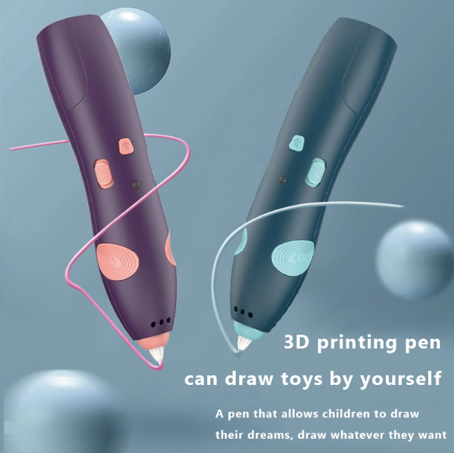 3D Pen For Children 3D Drawing Printing Pencil Rechargable