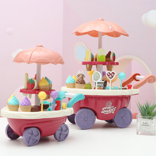 Children's Simulation Mini Candy Car Set Play House Toys