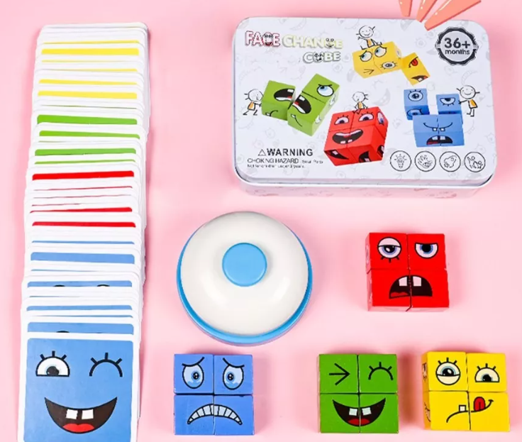 Emoji Cube Educational Emotions Game