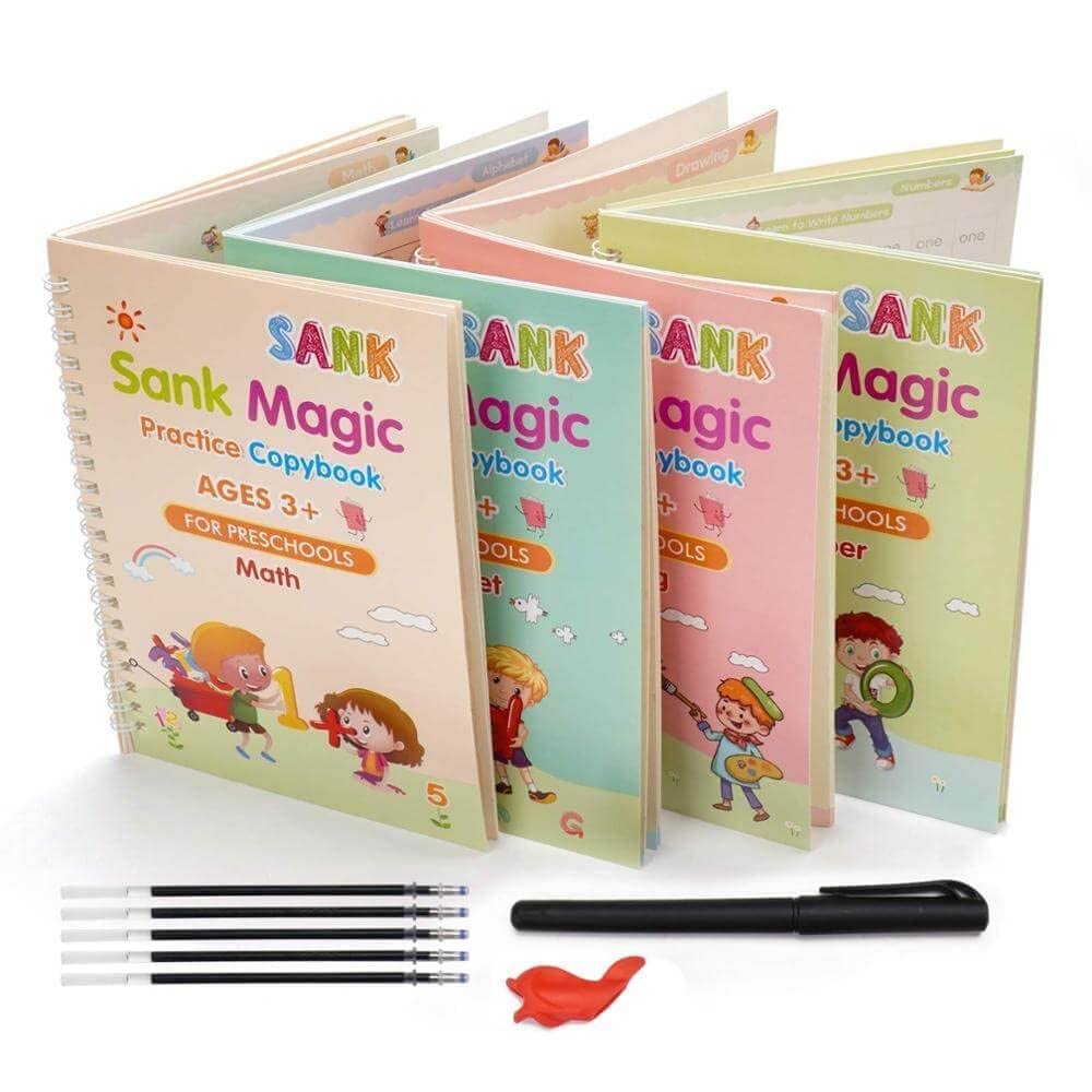 Sank Magic Book Practice Book (4 Books)