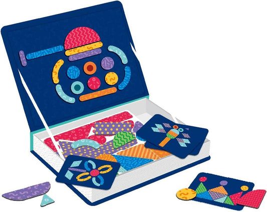 Magnetic Book Pattern Shapes – 84 Pieces