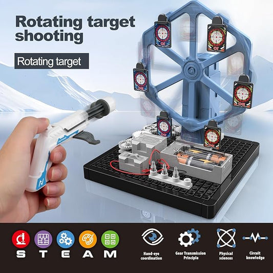 Electrical Circuit Machinery Rotating Bow and Arrow